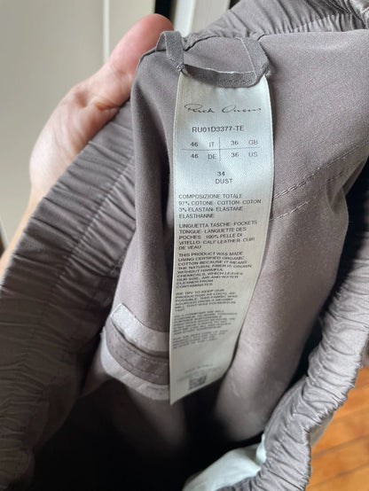 Rick Owens Bauhaus Zip Cargo Pants