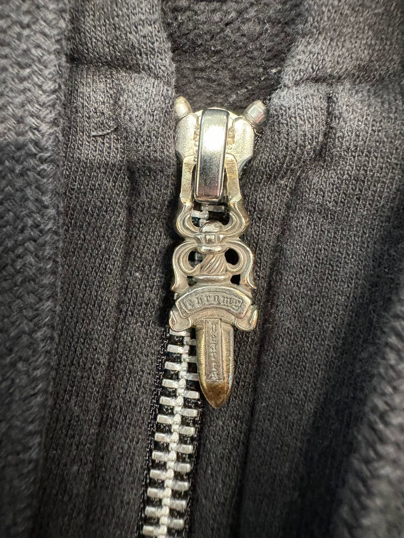 Chrome Hearts Rolling Stones Zip Hoodie-yf