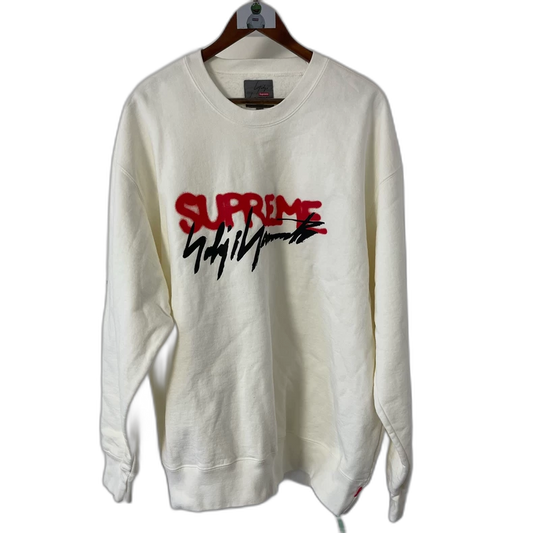 Supreme x Yohji Yamamoto Signature Logo Sweatshirt