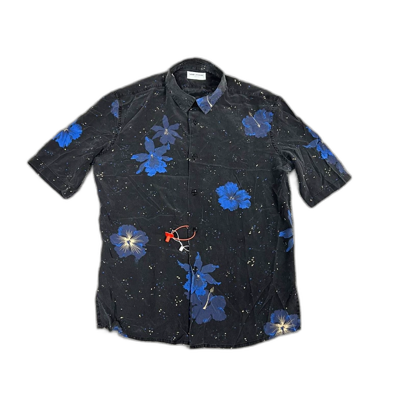 Saint Laurent Floral Short Sleeve Shirt