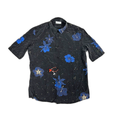 Saint Laurent Floral Short Sleeve Shirt