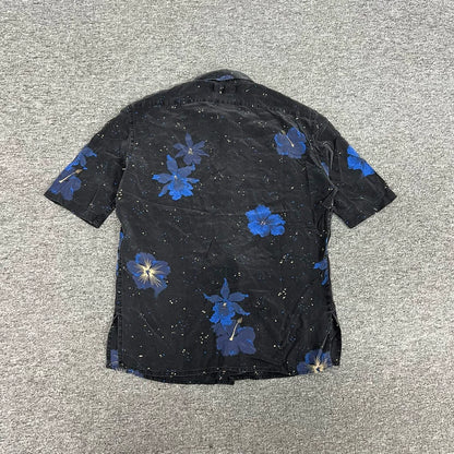 Saint Laurent Floral Short Sleeve Shirt