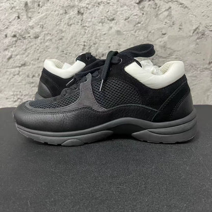 Chanel Black and White Sneakers