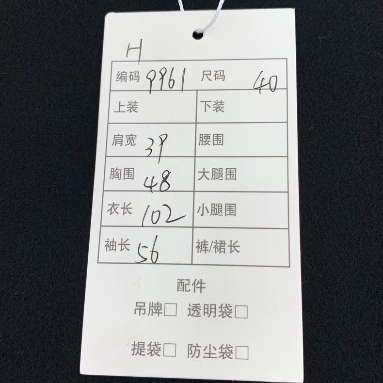 Gucci V-Neck Wool Coat with Gold Buttons