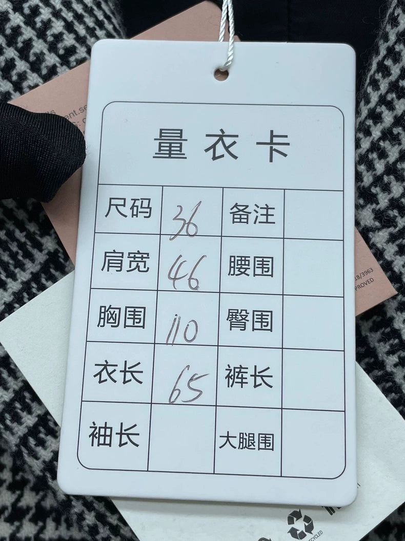 miumiu Checkered Sleeveless Top