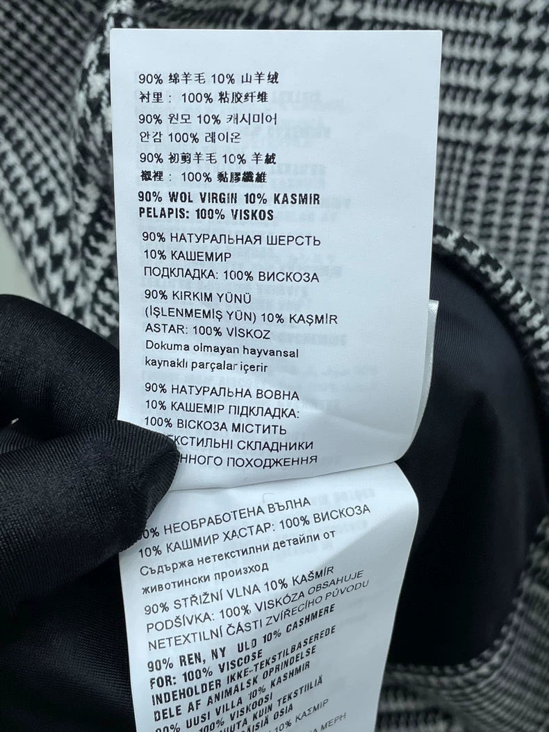 miumiu Checkered Sleeveless Top