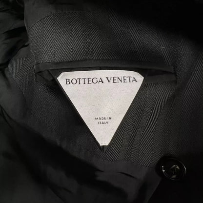 Bottega Veneta Striped Coat with Tags