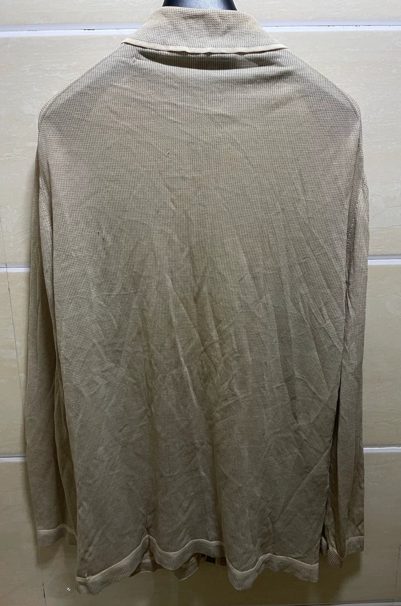 Hermes Long Sleeve Knit Shirt Size L