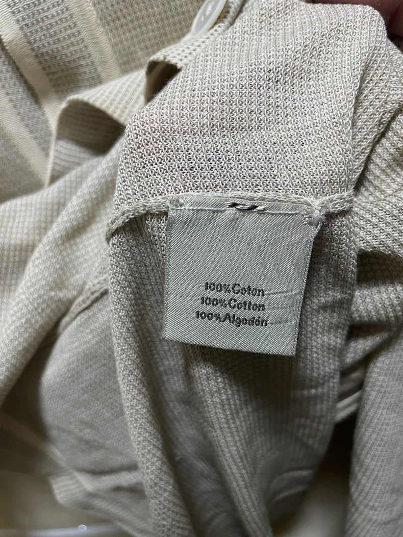 Hermes Long Sleeve Knit Shirt Size L