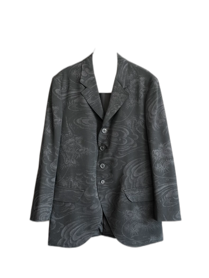 Yohji Yamamoto Dragon Pattern Jacket