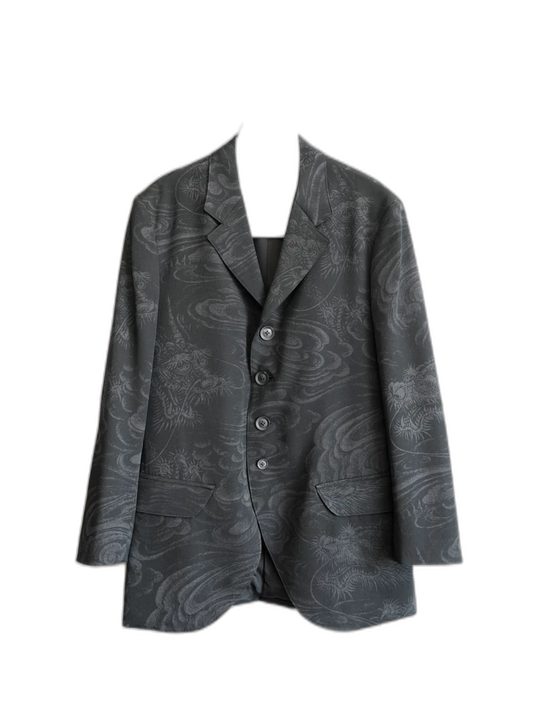 Yohji Yamamoto Dragon Pattern Jacket