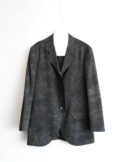 Yohji Yamamoto Dragon Pattern Jacket