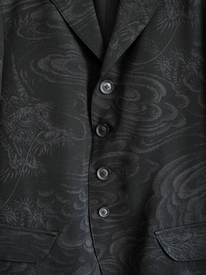 Yohji Yamamoto Dragon Pattern Jacket