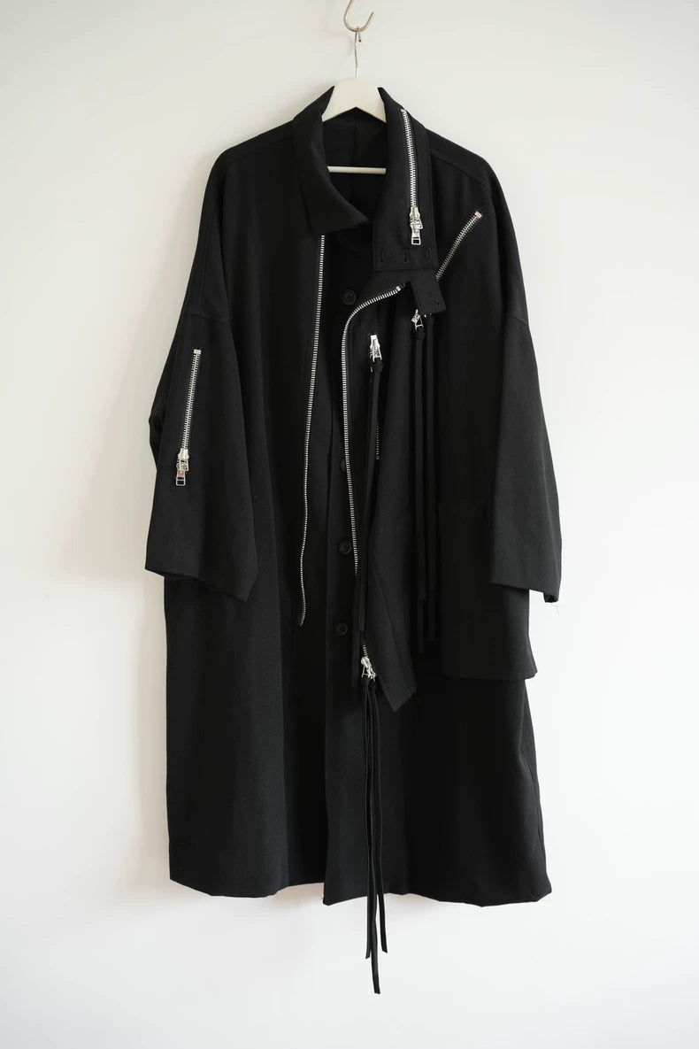 Yohji Yamamoto Chain Detail Coat