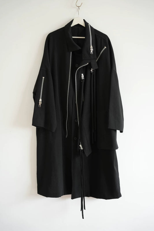 Yohji Yamamoto Chain Detail Coat