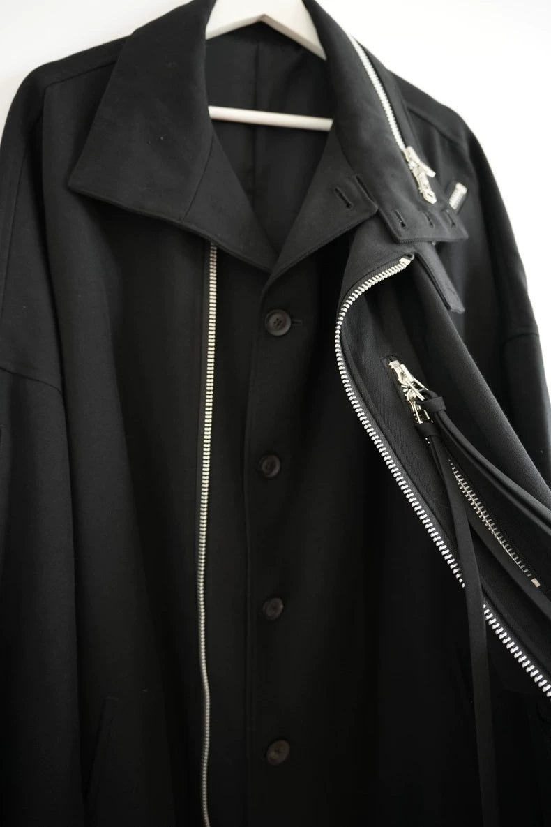 Yohji Yamamoto Chain Detail Coat
