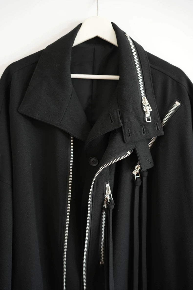 Yohji Yamamoto Chain Detail Coat