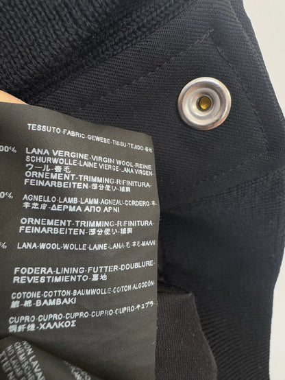 Saint Laurent Black Baseball Jacket