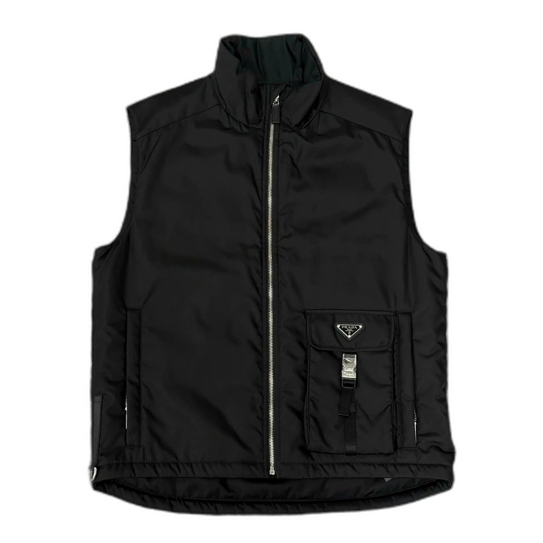 Prada Black Nylon Vest