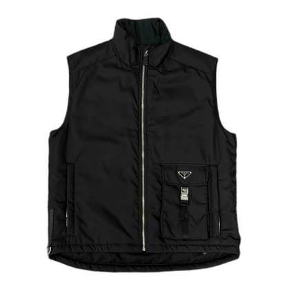 Prada Black Nylon Vest