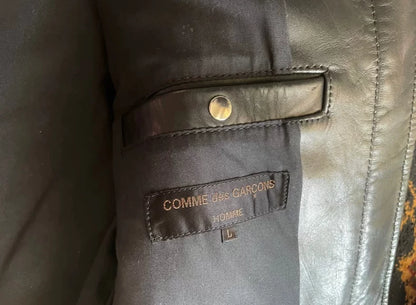 Comme des Garcons 00aw Leather Biker Jacket