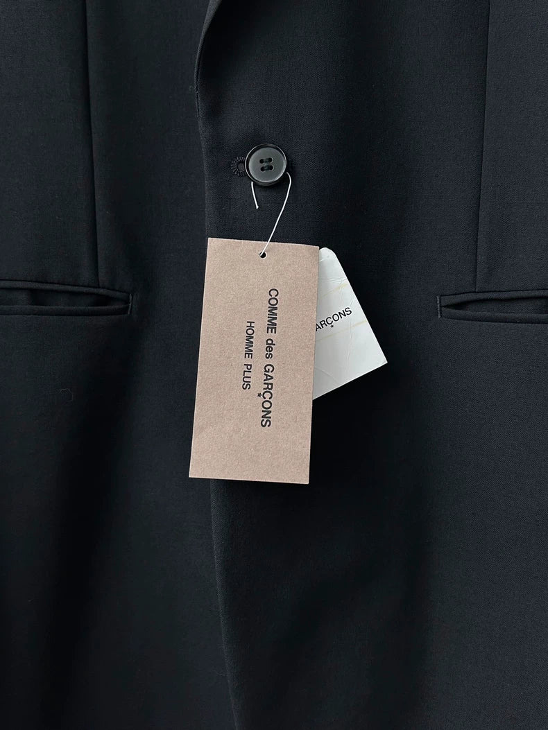 Comme des Garçons Homme Plus Flocked Long Blazer