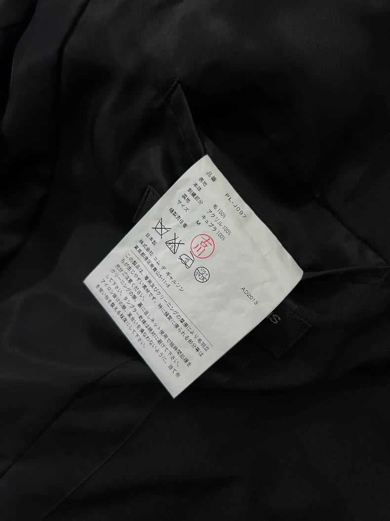 Comme des Garçons Homme Plus Flocked Long Blazer