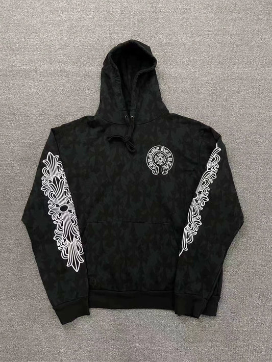 Chrome Hearts Classic Logo Hoodie Black