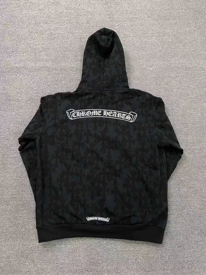 Chrome Hearts Classic Logo Hoodie Black