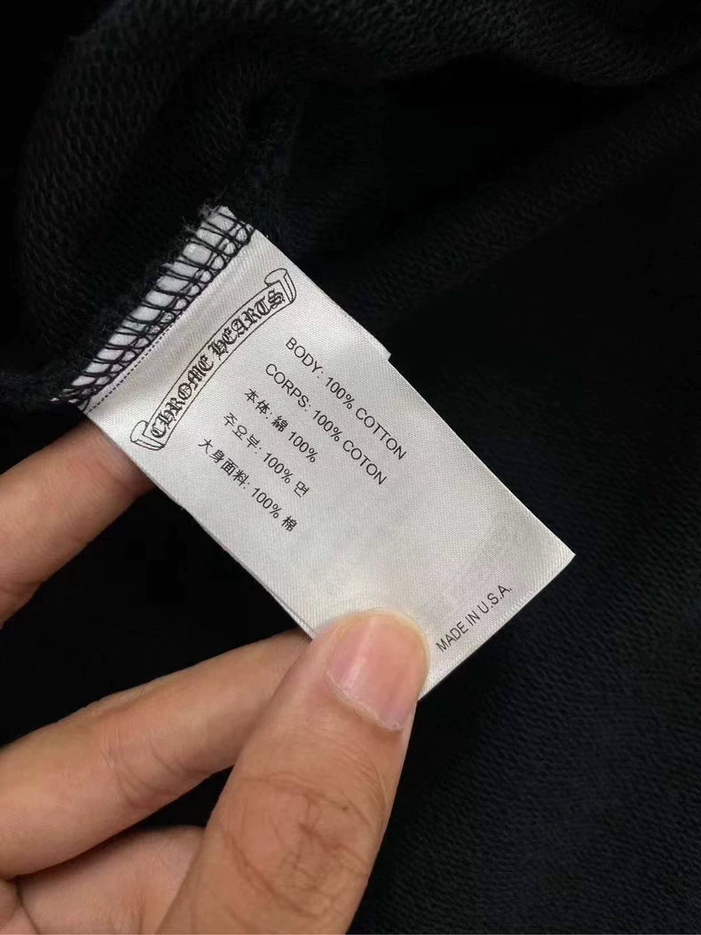 Chrome Hearts Classic Logo Hoodie Black