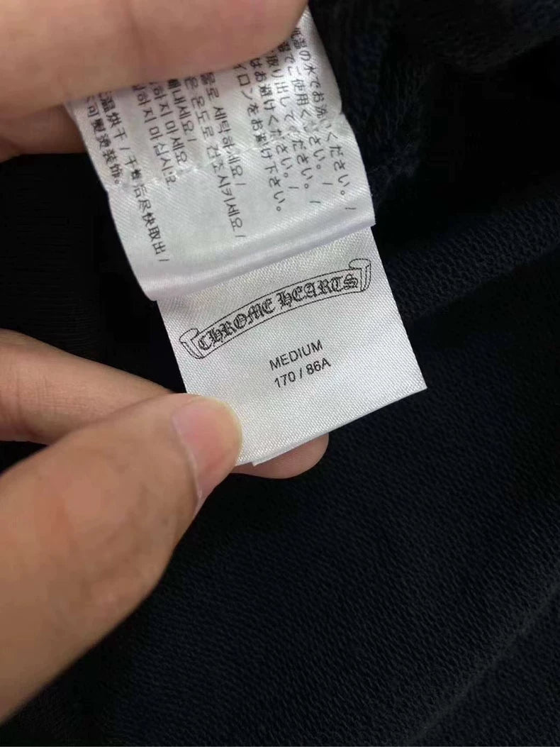 Chrome Hearts Classic Logo Hoodie Black