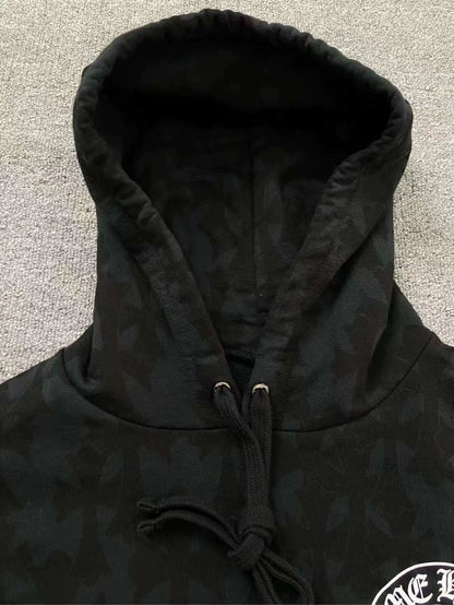 Chrome Hearts Classic Logo Hoodie Black