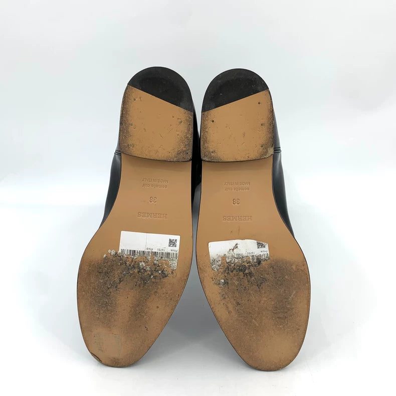 Hermes Jumping High-Top Leather Boots