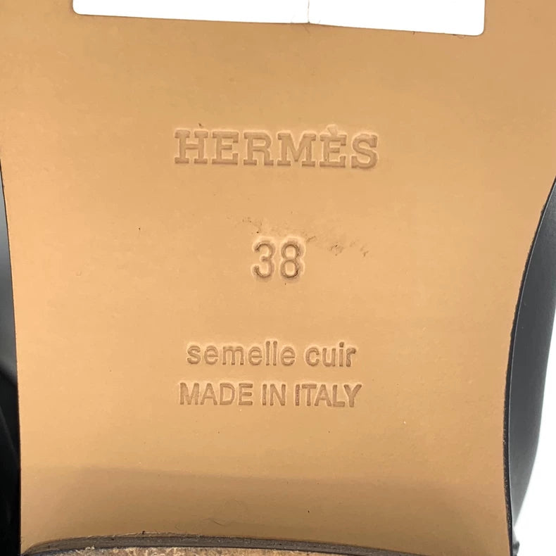 Hermes Jumping High-Top Leather Boots