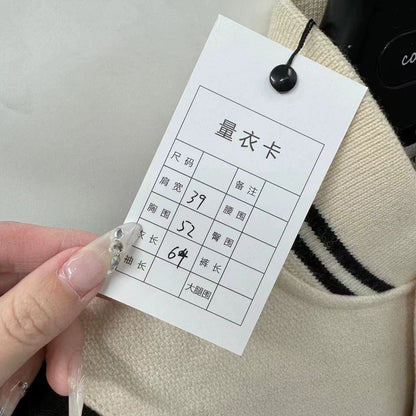 Saint Laurent White Logo Baseball Jacket