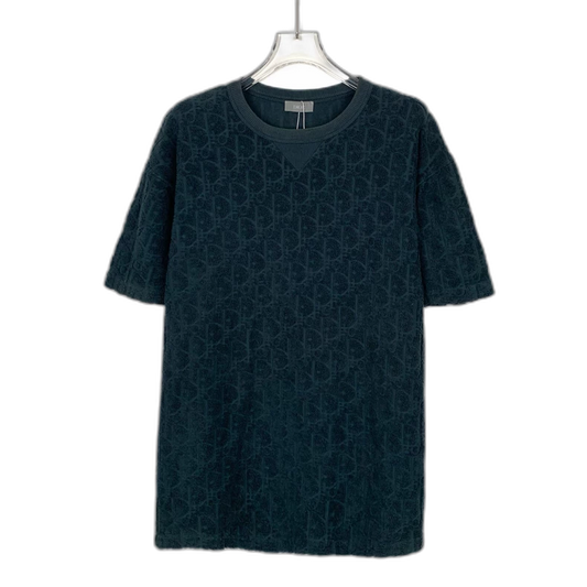 Dior Green Logo Short Sleeve T-Shirt