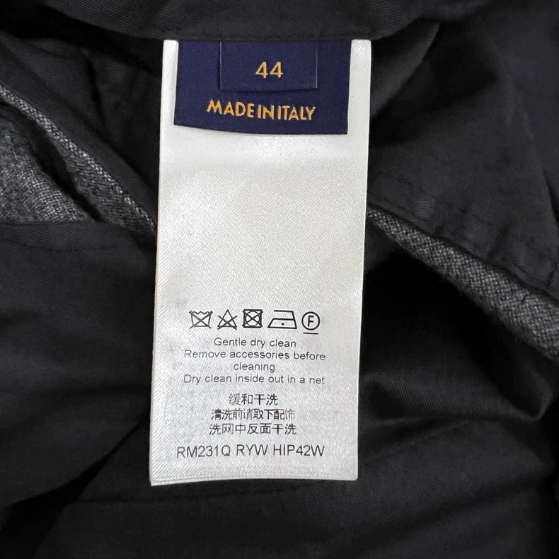 Louis Vuitton Gray Pants Equipped with Tags