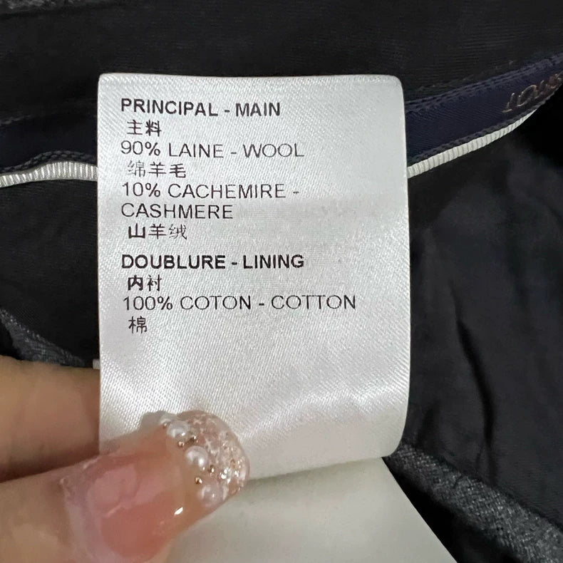 Louis Vuitton Gray Pants Equipped with Tags