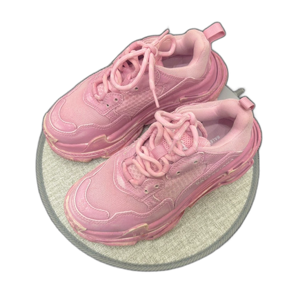 Rare Pink Balenciaga Triple S Sneakers