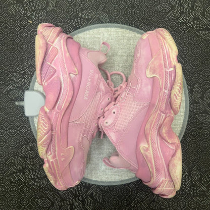 Rare Pink Balenciaga Triple S Sneakers