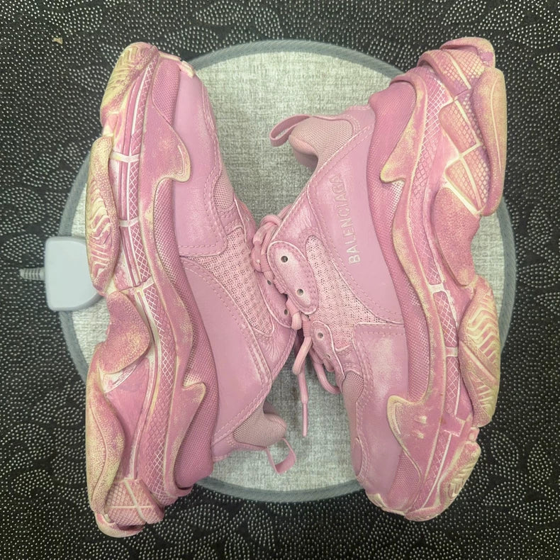 Rare Pink Balenciaga Triple S Sneakers