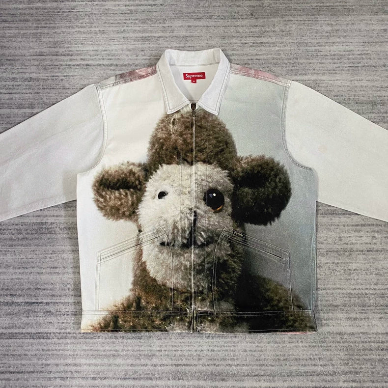 Supreme Alpaca Mike Sheepskin Jacket-zp