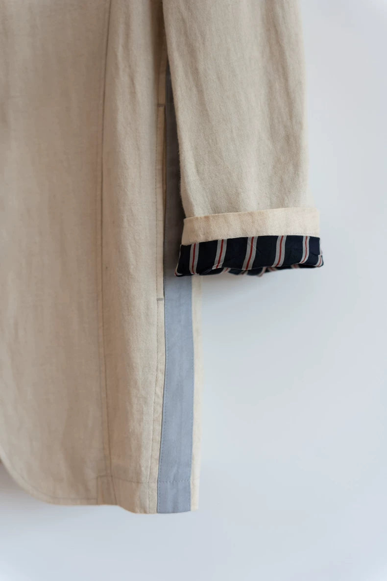 Yohji Yamamoto Linen Suit with Stripes