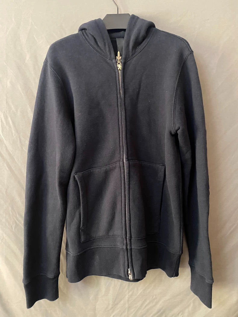 Chrome Hearts Vine Patch Zip Hoodie-yf