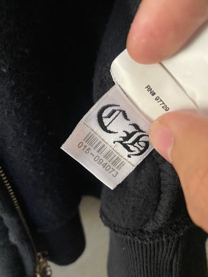 Chrome Hearts Vine Patch Zip Hoodie-yf