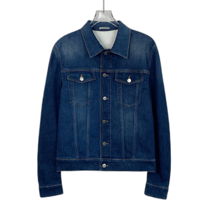 Dior Blue Logo Denim Jacket