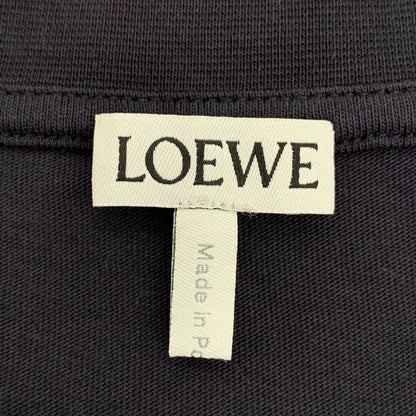 Loewe Black Stripe Logo Embroidered T-Shirt