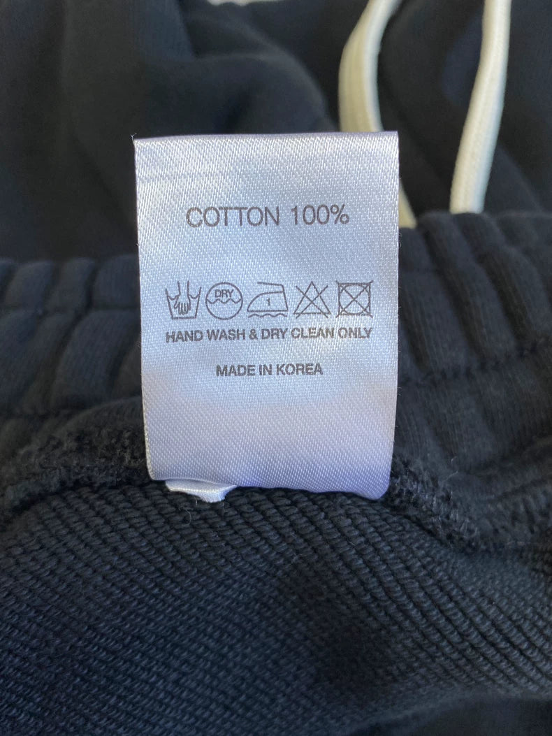 Stylish 3D Pocket Black Cotton Pants-zp