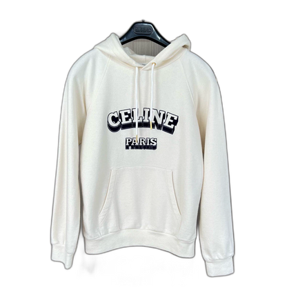 Celine  Velvet Logo Hoodie Size S