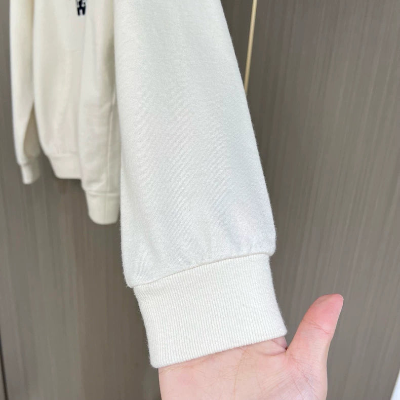 Celine  Velvet Logo Hoodie Size S